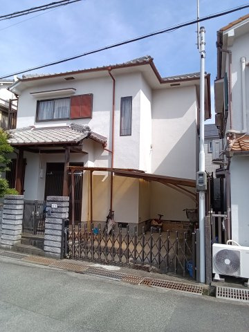 伊丹市中野北1丁目　土地の前面道路含む現地写真