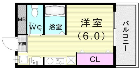 シャトーロベリアの間取り
