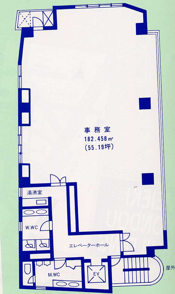 名駅近藤ビルの間取り