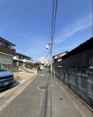 西区上山門２丁目8期　の前面道路含む現地写真