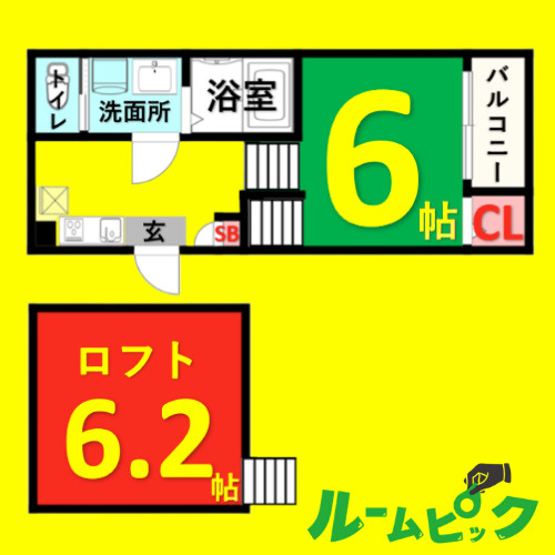 ラハト今池　名古屋市賃貸　仲介手数料無料の間取り