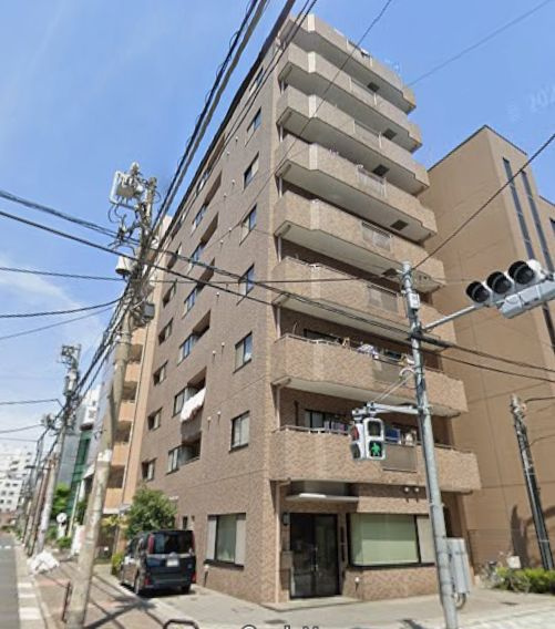 台東区松が谷４丁目の賃貸マンションの外観