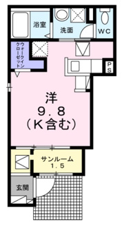 【間取り】 | レジデンス春岡 | 間取りです。