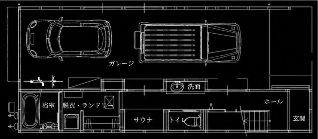 中須賀町　１号地（西）　新築戸建の間取り|1階　建物面積　62.93㎡　（約19.03坪）