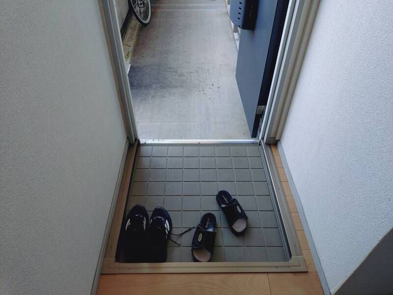 グリーンサンライフの玄関