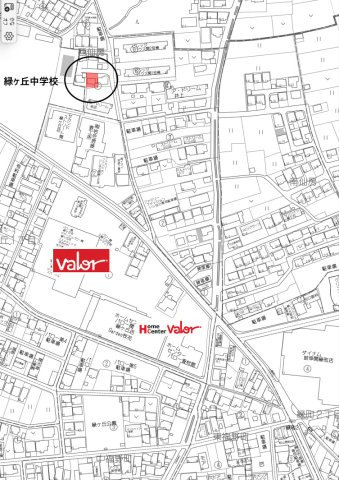 中古住宅　西仙房の地図
