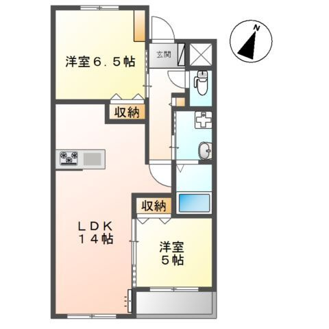 【仲介手数料：50％OFF】対象物件！の間取り