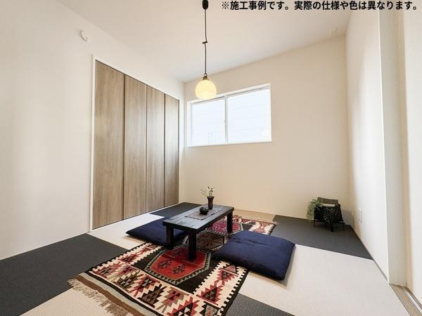 屋山ⅤＷ　新築の内観：施工例|和室施工事例写真
※写真はイメージです。実際の向き・仕様とは異なる場合があります。