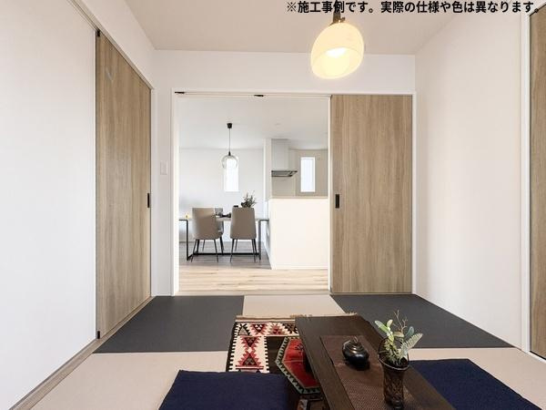 屋山ⅤＷ　新築の内観：施工例|和室施工事例写真
※写真はイメージです。実際の向き・仕様とは異なる場合があります。