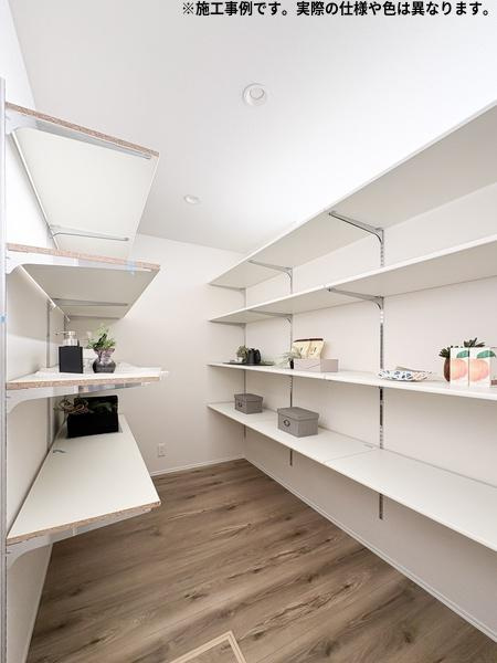 屋山ⅤＷ　新築の内観：施工例|家事室施工事例写真
※写真はイメージです。実際の向き・仕様とは異なる場合があります。
