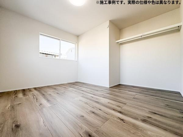 屋山ⅤＷ　新築の内観：施工例|洋室施工事例写真
※写真はイメージです。実際の向き・仕様とは異なる場合があります。