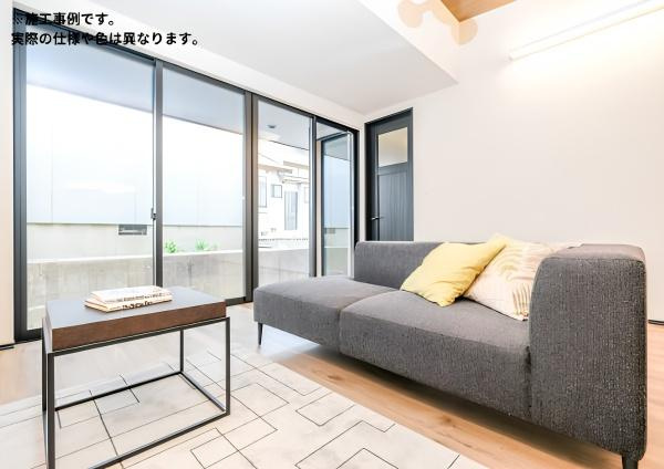 宮河内ハイランド北 新築の居間・リビング|※写真はイメージです。実際の仕様や色は異なります。