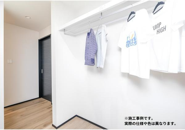 宮河内ハイランド北 新築の収納|※写真はイメージです。実際の仕様や色は異なります。