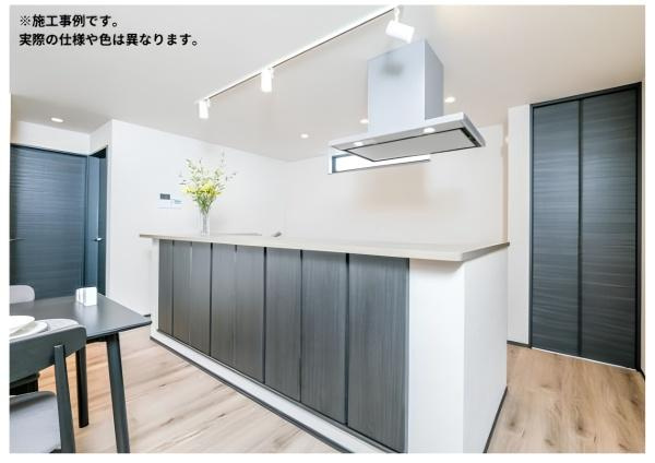 宮河内ハイランド北 新築のキッチン|※写真はイメージです。実際の仕様や色は異なります。