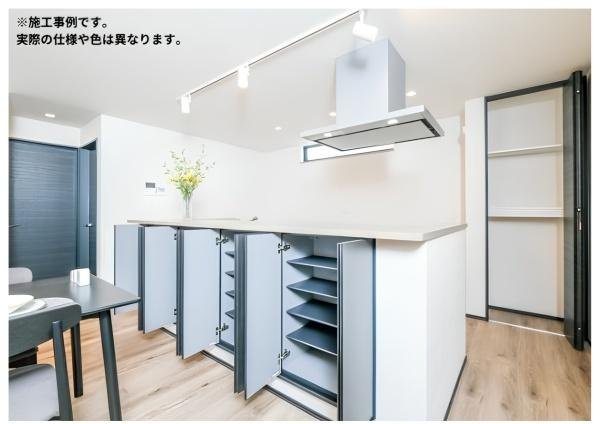 宮河内ハイランド北 新築のキッチン|※写真はイメージです。実際の仕様や色は異なります。