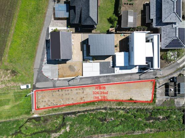 センチュリータウン坂ノ市西ⅢＷ　新築のその他|航空写真です。