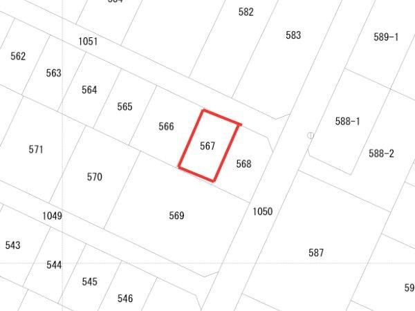 汐見二丁目　土地の土地図|※図面と現況が異なる場合は現況を優先させていただきます。