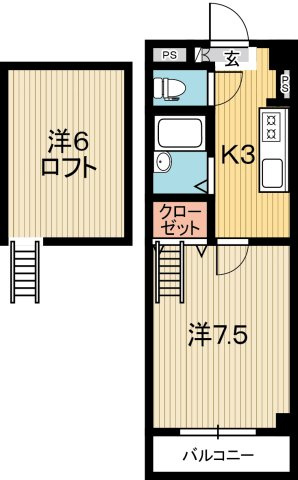 クレヨンの間取り