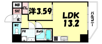 【間取り】 | プレジオ日暮通