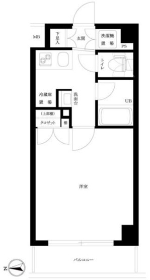 【間取り】 | ルーブル高田馬場参番館
