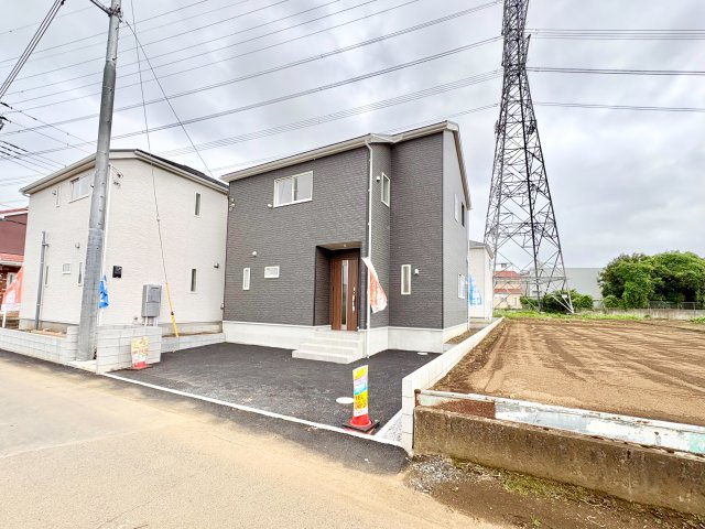 《仲介手数料半額》川越市新宿町第8　全5棟　1号棟の外観|「川越」駅が最寄りの全5棟の新築分譲地。防犯カメラを標準搭載し、安全面にも配慮されています。ご家族で安心して暮らせる住まいをお探しの方におすすめです！