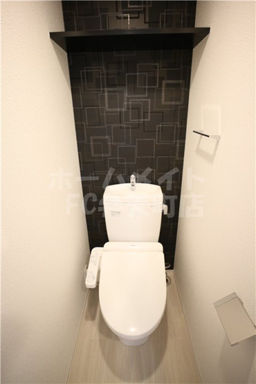 【トイレ】 | サムティ夕凪LUKSUS | 清潔感のあるトイレです