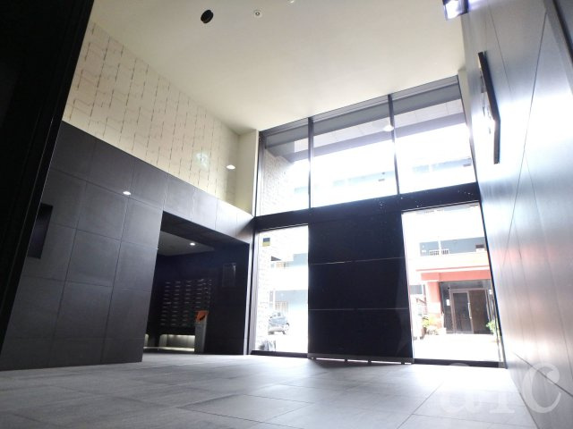 練馬区豊玉北３丁目の賃貸マンションのエントランス|開放感のあるロビー