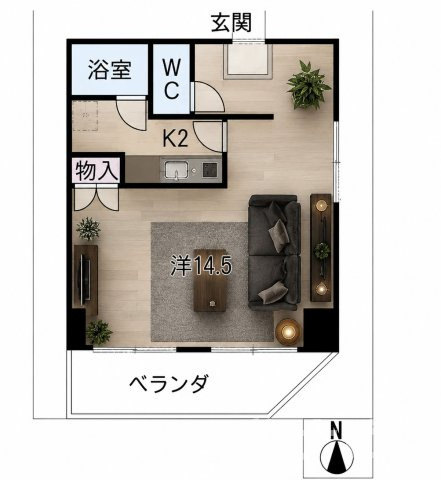 【間取り】 | キャッスル一社