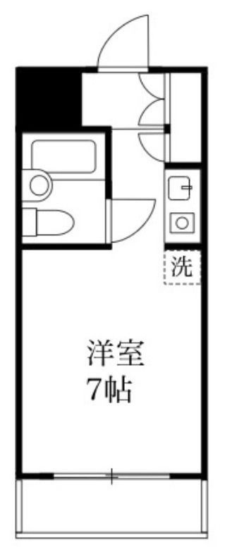 エルミ千駄木の間取り|間取りです。