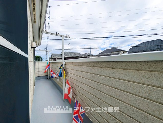 小平市鈴木町１丁目の中古一戸建のバルコニー|落ち着いた時間を過ごせるバルコニーです