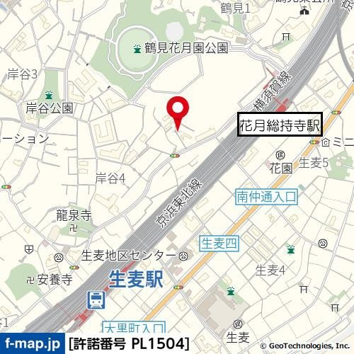 ｃｏｍｆｏｒｔ岸谷の地図