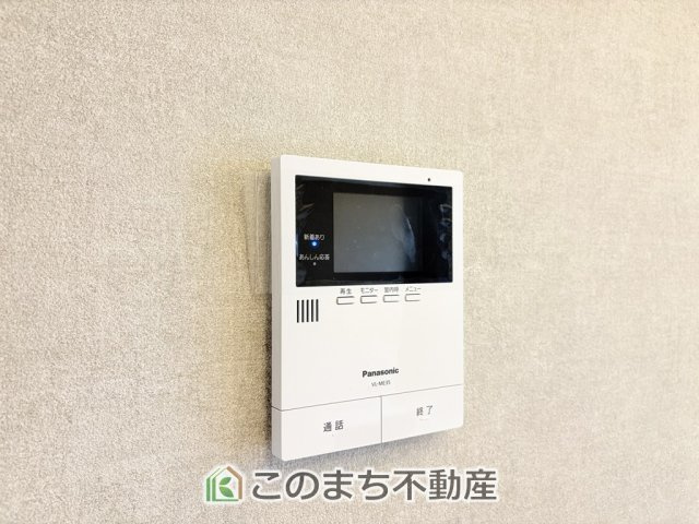 壬生町六美町モデルの設備|モニタ付きインターホンで防犯面もしっかり安心♪