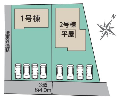 吉見町久保田　の区画図|現地区画図