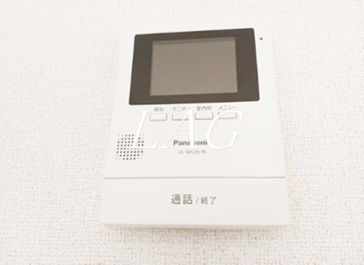 【セキュリティ】 | ブローテ　ハウス | モニター付きインターフォンです。