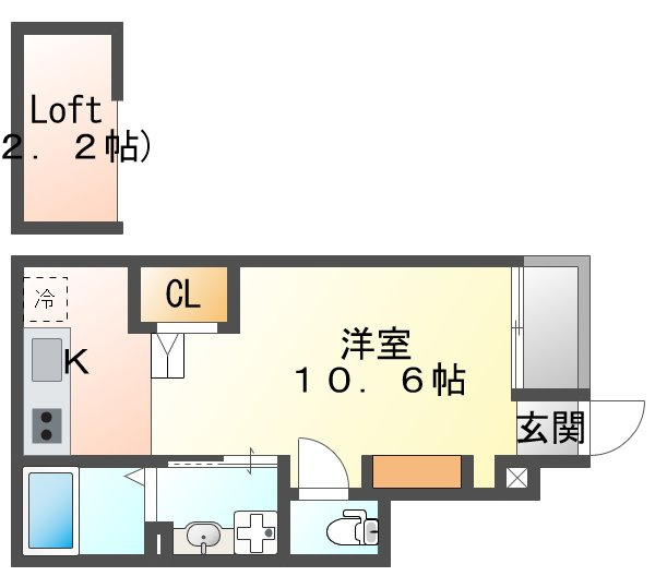 あんしん海岸通の間取り