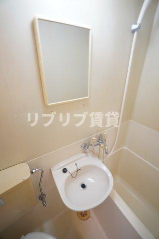 川上ビルの洗面所