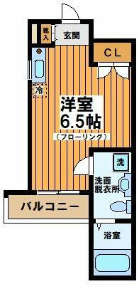ＨＡＴＳＵＤＡＩ　ＦＬＡＴの間取り|間取りです