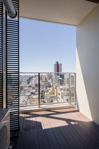 レガシス中目黒のバルコニー|※写真は同タイプ住戸です。