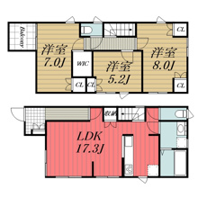 【間取り】 | Kolet千葉仁戸名町