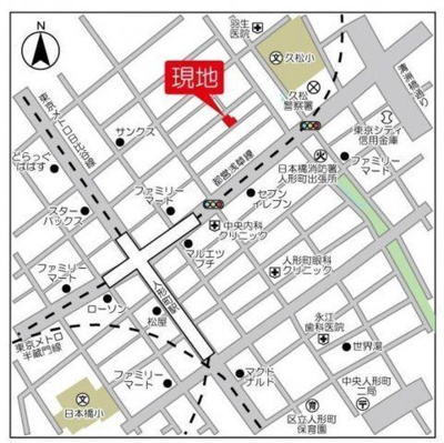 【地図】 | Le Cocon 人形町（ルココン人形町）