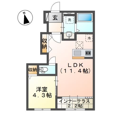 Ｃｈａｔｅａｕ・Ａｒｖ（シャトー・アルヴ)の間取り