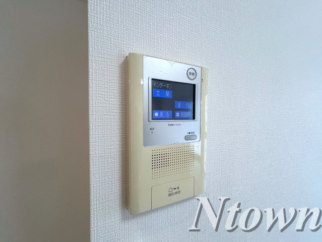 【セキュリティ】 | LaSante葵 | モニタ付きインターホンです。