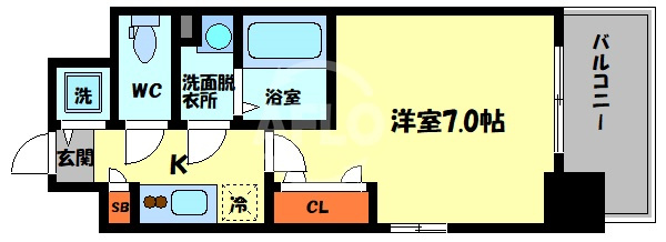エスリード大阪城の間取り|エスリード大阪城　間取り