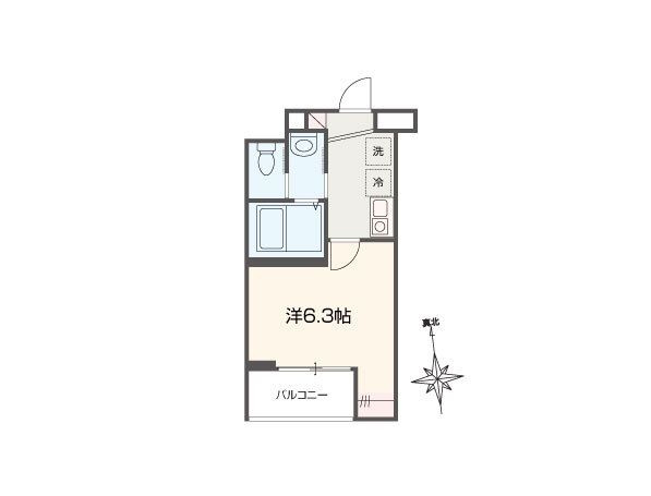 【間取り】 | Calme Yatsuka