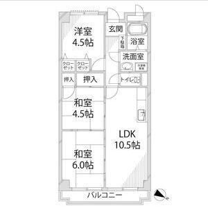 ファミール21の間取り