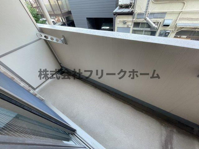 小金井市本町３丁目の賃貸マンションのバルコニー