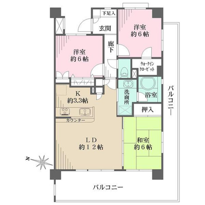  | LDと一体利用が可能な和室に加…