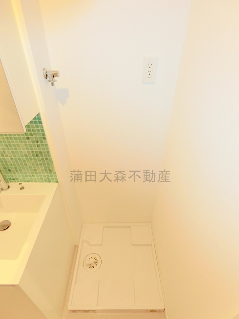 ソサエティ池上の設備|洗濯機置き場