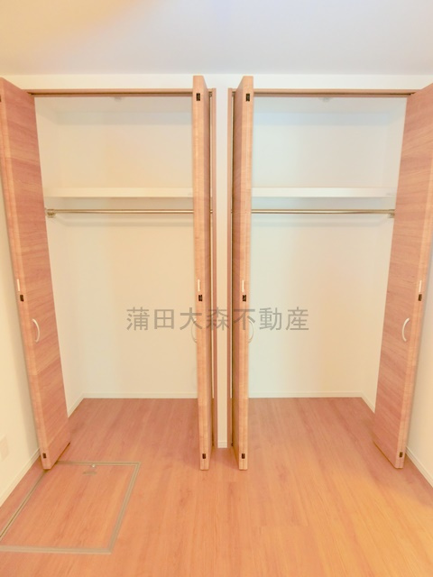 ソサエティ池上の収納|収納　クローゼット