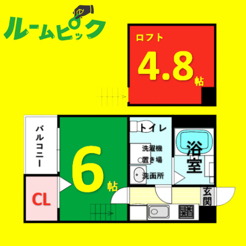 Y's　Square　中村公園(ワイズスクエア　名古屋市賃貸　仲介手数料無料の間取り